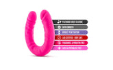 Ruse Silicone Slim 18 Inch Double Ender Realistic Dong Double Ender